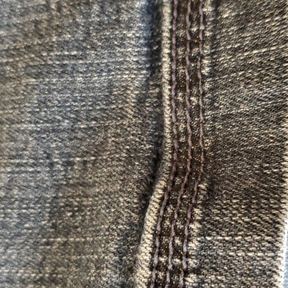 Lane Bryant blue Jean 2 button shorts shorts 5 pocket - Picture 14 of 14